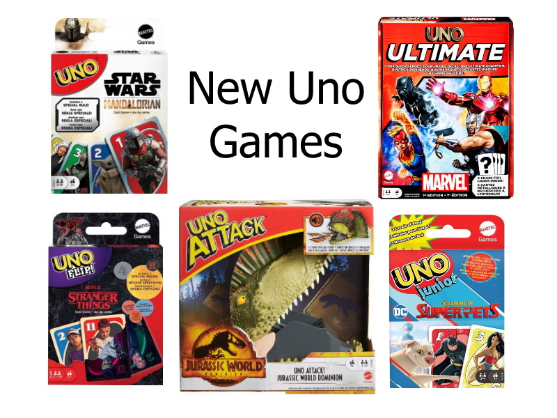 Star Wars Uno Cards Mattel Games UNO Star Wars Brand New Open Box